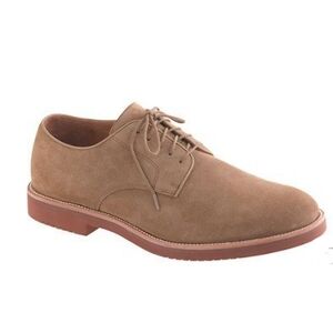 J. Crew Tan Kenton Suede Bucks Lace-up Dress Shoes